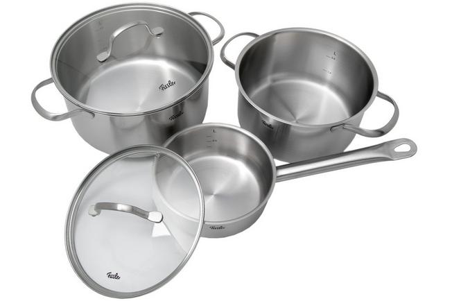 Fissler San Francisco 040-113-03-000, 3-piece pan set