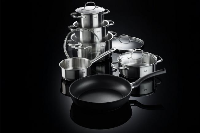 Bild für Fissler San Francisco 040-113-05-000-0 5-teiliges Topfset + Fissler Cenit 045-300-28-100 Pfanne 28 cm