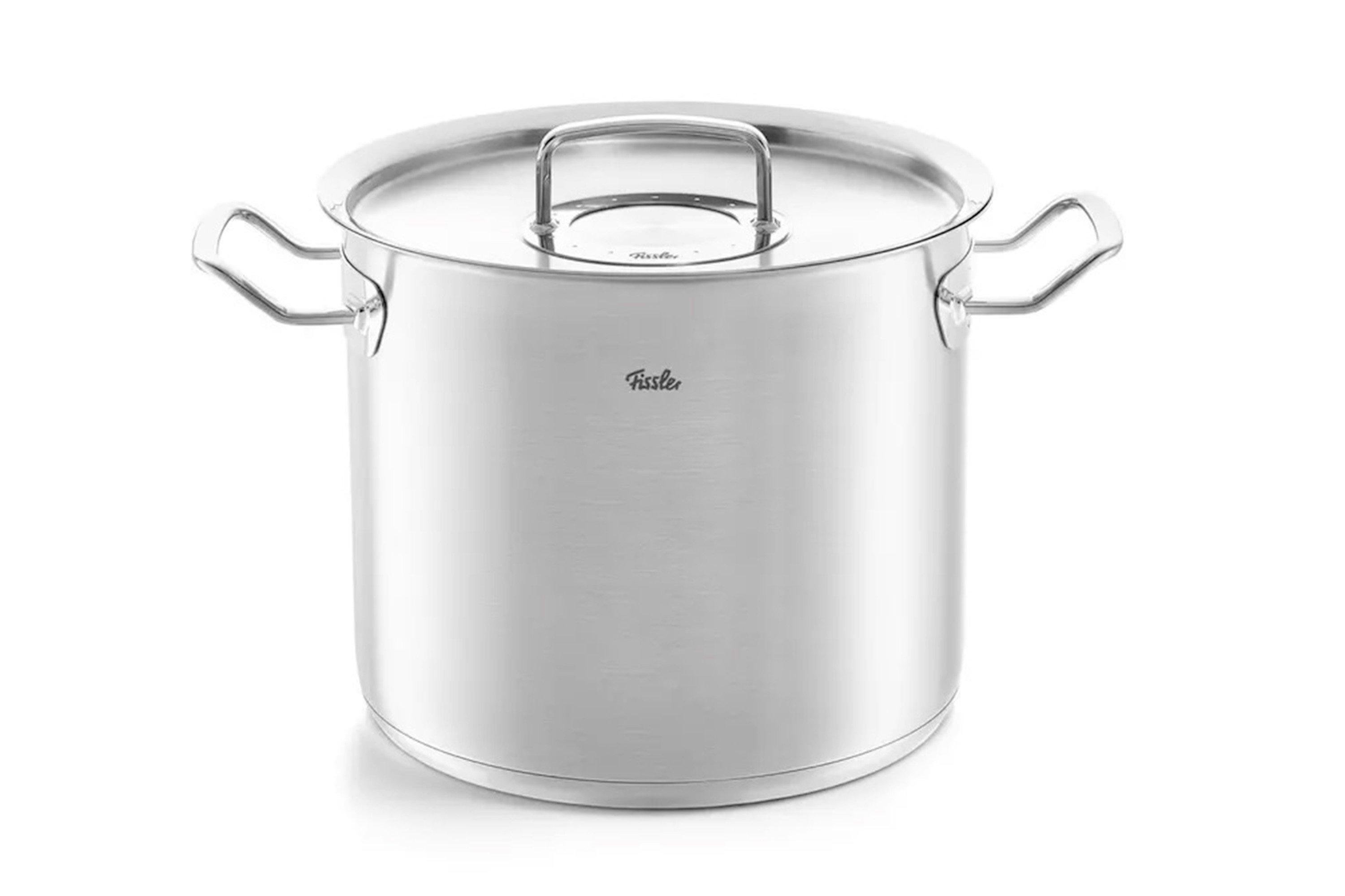 Fissler Pure Collection – Padella In Acciaio Inox 20 Cm, Fondo Superthermic, Adatta A Induzione, Made In Germany