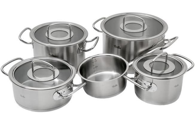 Fissler Original Profi Collection 5-delige pannenset met deksels | Voordelig kopen bij knivesandtools.nl