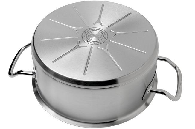 Fissler Original Pro Collection 084-588-28-000 casserole à gratin avec  couvercle haut, 28 cm