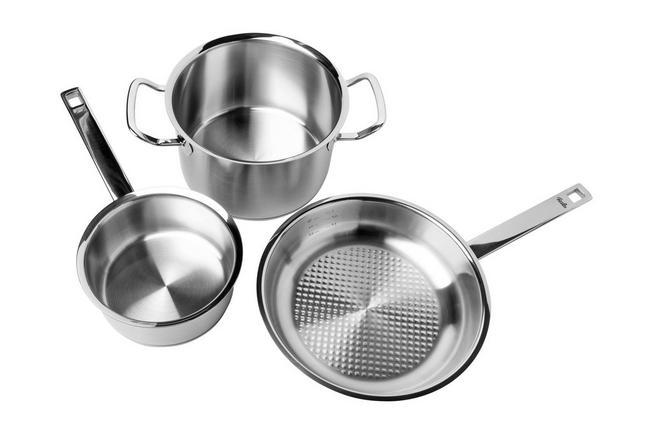 Large 16/18/20cm 3PCS Stainless Steel Colored Cooking Serving