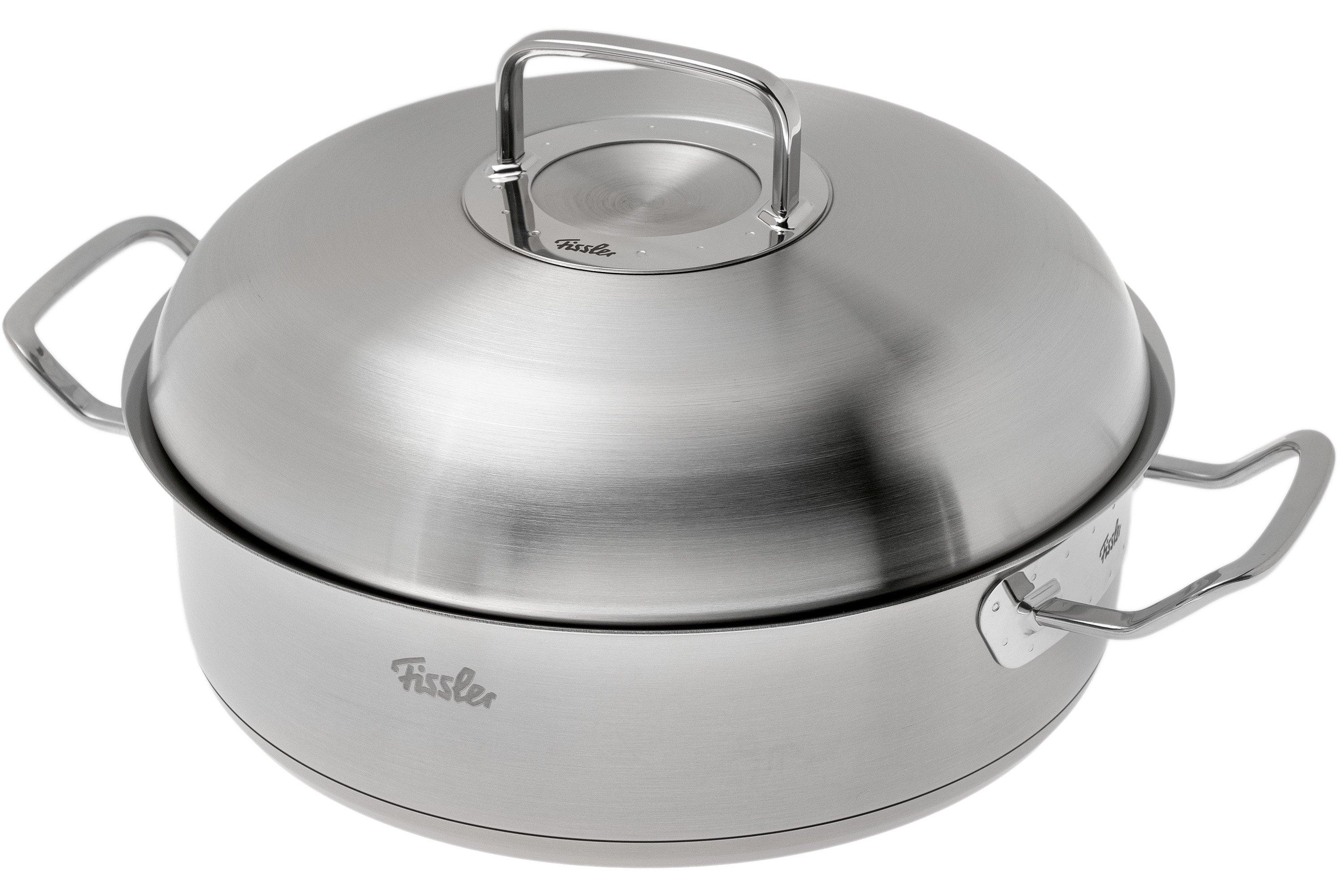 Fissler Original Pro Collection 084-588-28-000 casserole à gratin avec  couvercle haut, 28 cm