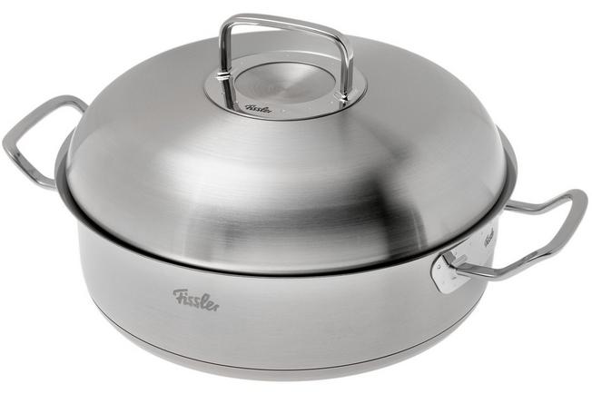 Fissler Original Pro Collection 084-588-28-000 casserole à gratin avec  couvercle haut, 28 cm