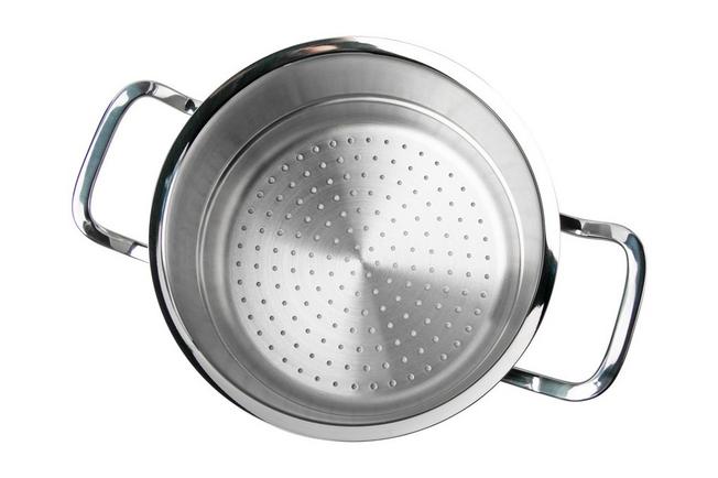 steam pot Steamer Insert Pans Stainless Steel Steamer 20cm Kitchen