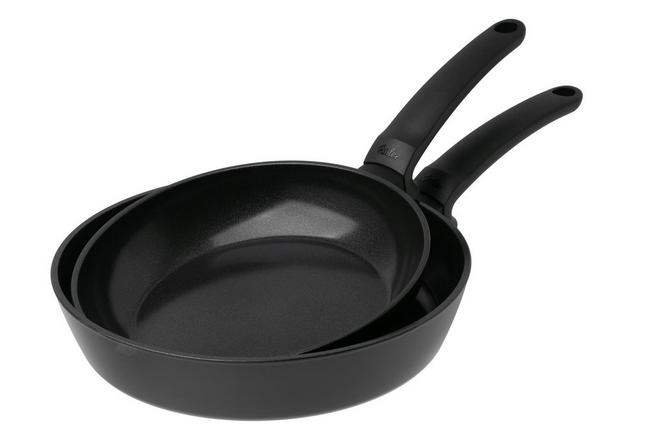 Afbeelding voor Fissler Ceratal Evo Comfort 113-001-02-100-0 Orbit Black, 2-delige koekenpannenset, 24 en 28cm