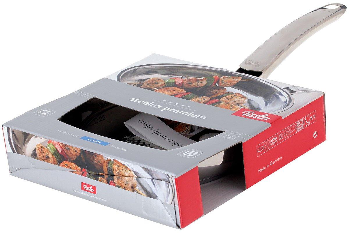 Fissler Crispy Steelux Premium frying pan, 20 cm | Advantageously