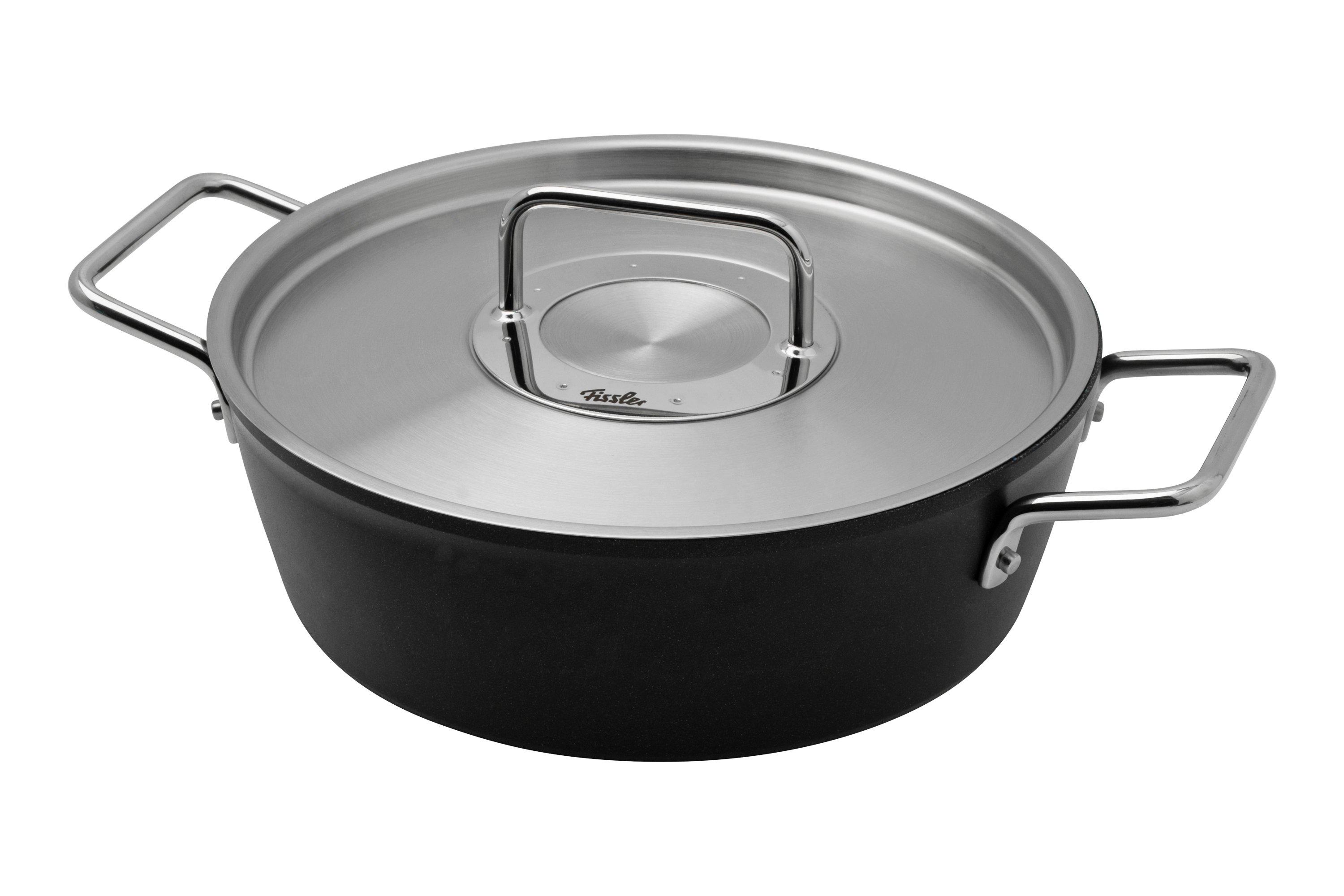 Adamant Nonstick Pot 3 Piece Set with Metal Lid