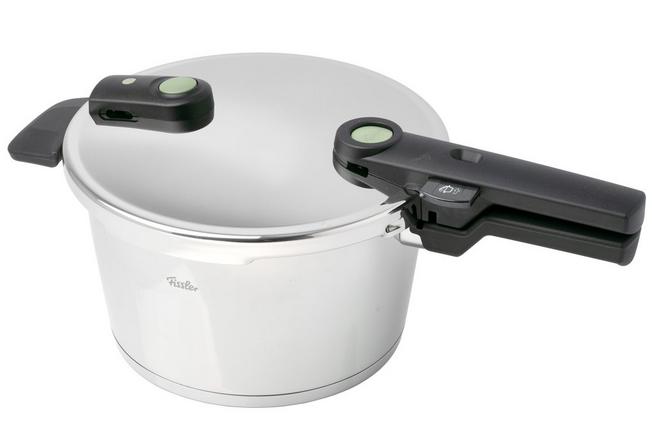 Afbeelding voor Fissler Vitaquick Elemental 600-460-11-000/0 Sage Green, 2-delige snelkookpanset, 22 cm, 2,5l en 4,5l