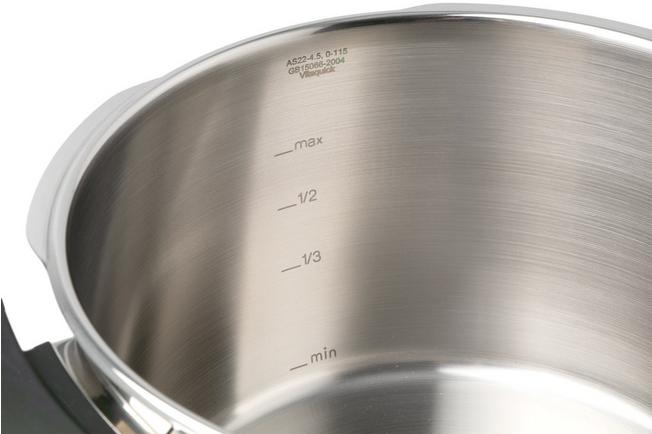 Afbeelding voor Fissler Vitaquick Elemental 600-460-11-000/0 Sage Green, 2-delige snelkookpanset, 22 cm, 2,5l en 4,5l