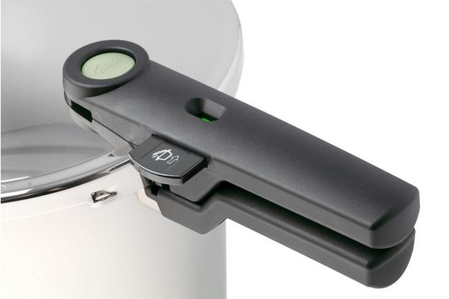 Afbeelding voor Fissler Vitaquick Elemental 600-460-13-080/0 Sage Green, 2-delige snelkookpanset met glazen deksel, 22 cm, 6l en 3,5l