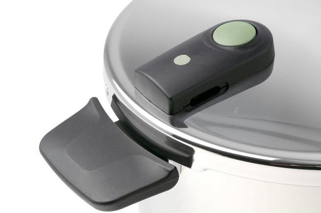 Afbeelding voor Fissler Vitaquick Elemental 600-460-13-080/0 Sage Green, 2-delige snelkookpanset met glazen deksel, 22 cm, 6l en 3,5l