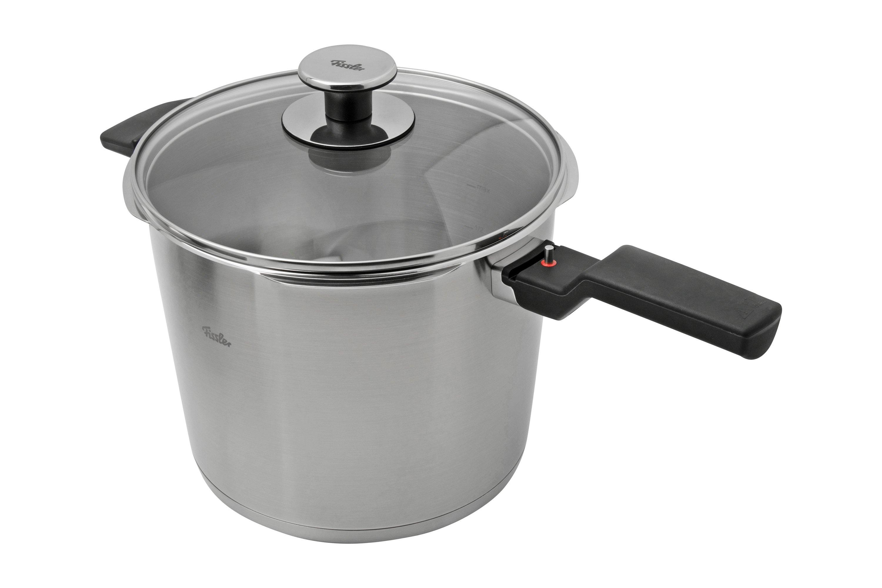 Fissler Vitaquick Premium 602-410-13-080-0, 2-piece pressure cooker set 22  cm, 3.5 L and 6.0 L