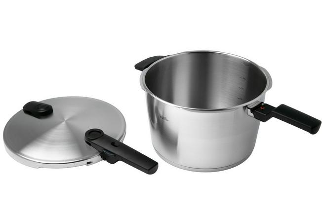 Afbeelding voor Fissler Vitaquick Premium 602-810-08-070-0 snelkookpan 26 cm met stoominzet, 8.0 liter, set