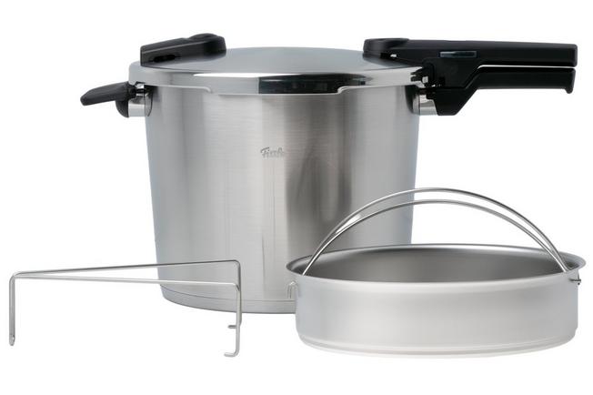 Afbeelding voor Fissler Vitaquick Premium 602-810-10-070-0 snelkookpan 26 cm met stoominzet, 10 liter