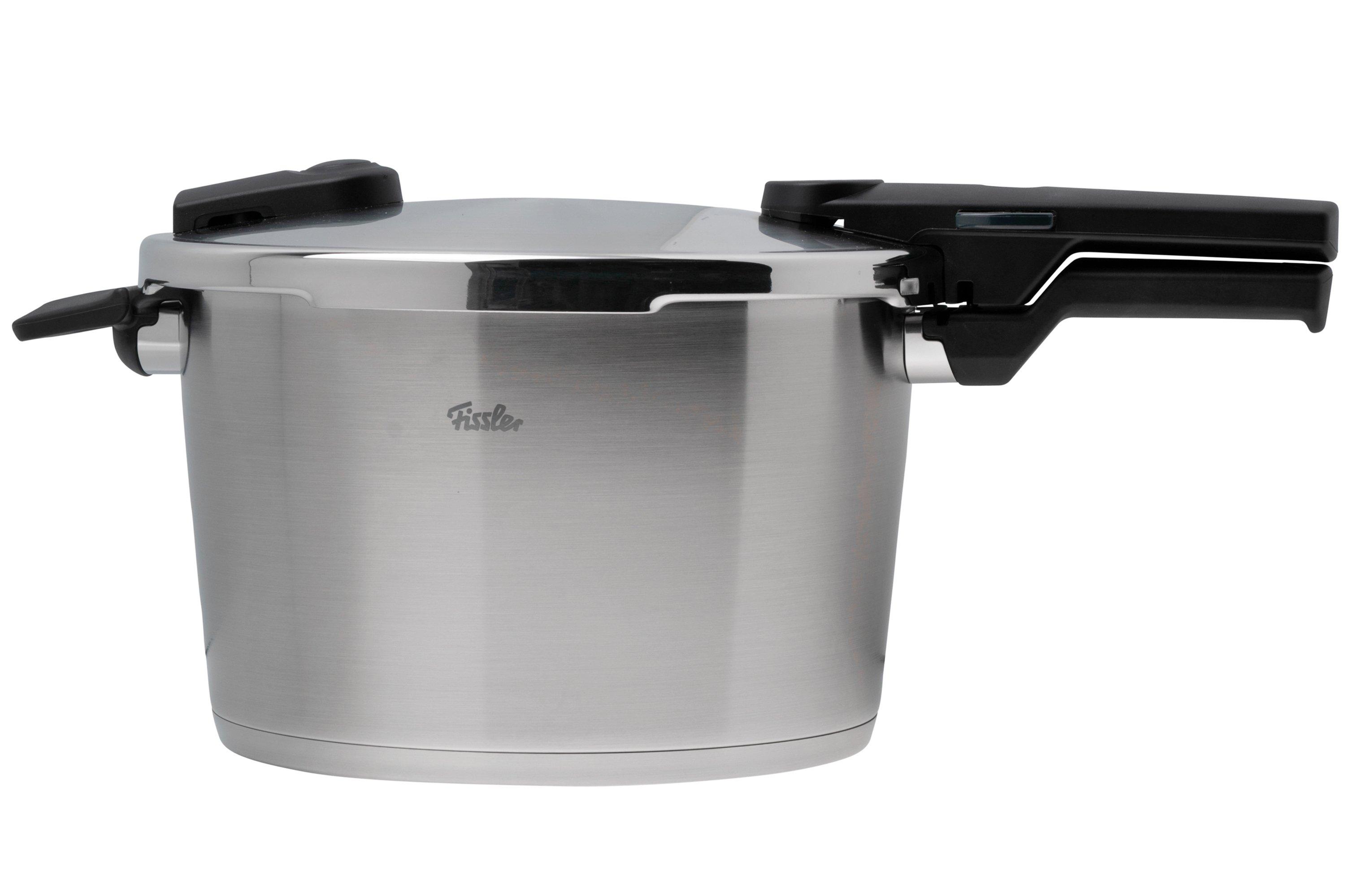 Fissler Vitaquick Premium 602-810-11-000-0, 2-piece pressure cooker set, 26  cm, 4.0 and 8.0 litres