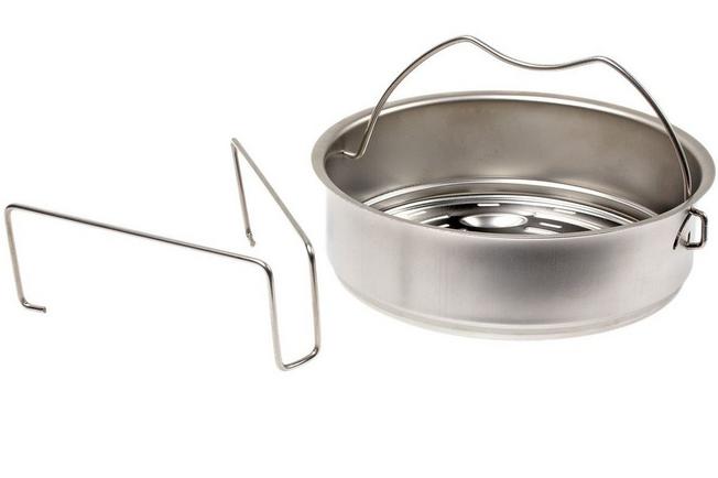 Image for Fissler perforated steam tray with a tripod 18 cm