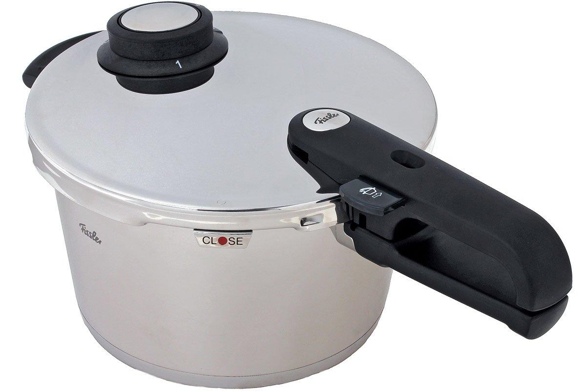 Chromatisch werkwoord sleuf Fissler Vitavit Premium snelkookpan 4,5L met stoommand | Voordelig kopen  bij knivesandtools.be