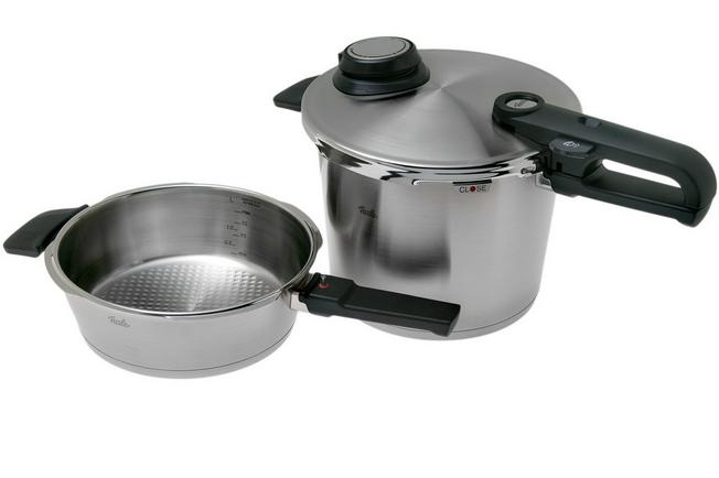 Fissler Vitavit Premium 622 412 12 070 3 piece pressure cooker