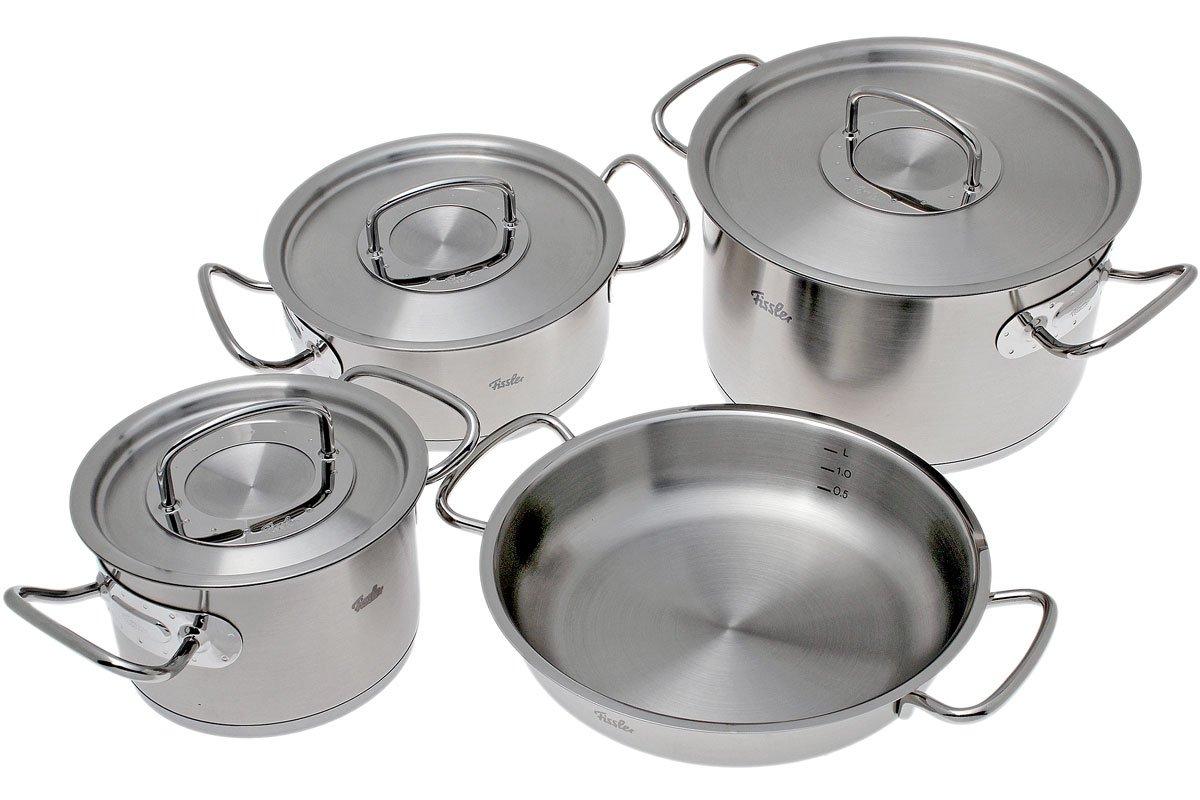 Fissler Original Profi Collection pan set 4 pieces | Advantageously ...