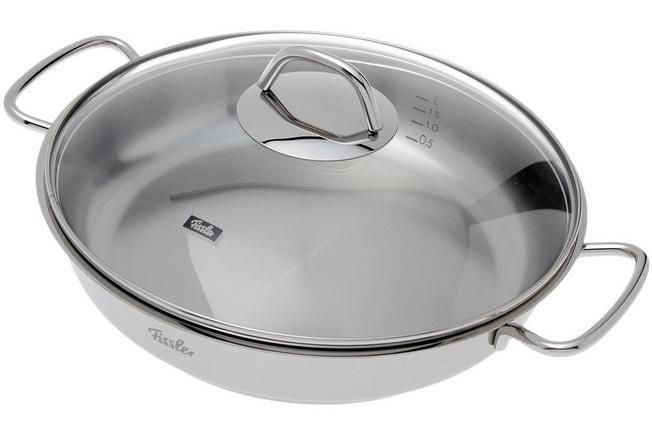 Fissler Original Profi Collection Servierpfanne mit Deckel, 28 cm |  Günstiger shoppen bei