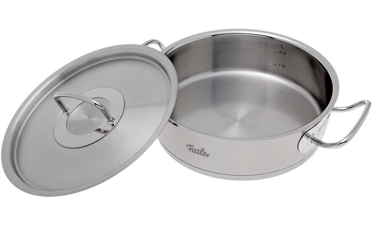 Fissler Original Profi Collection low soup pan, 24cm