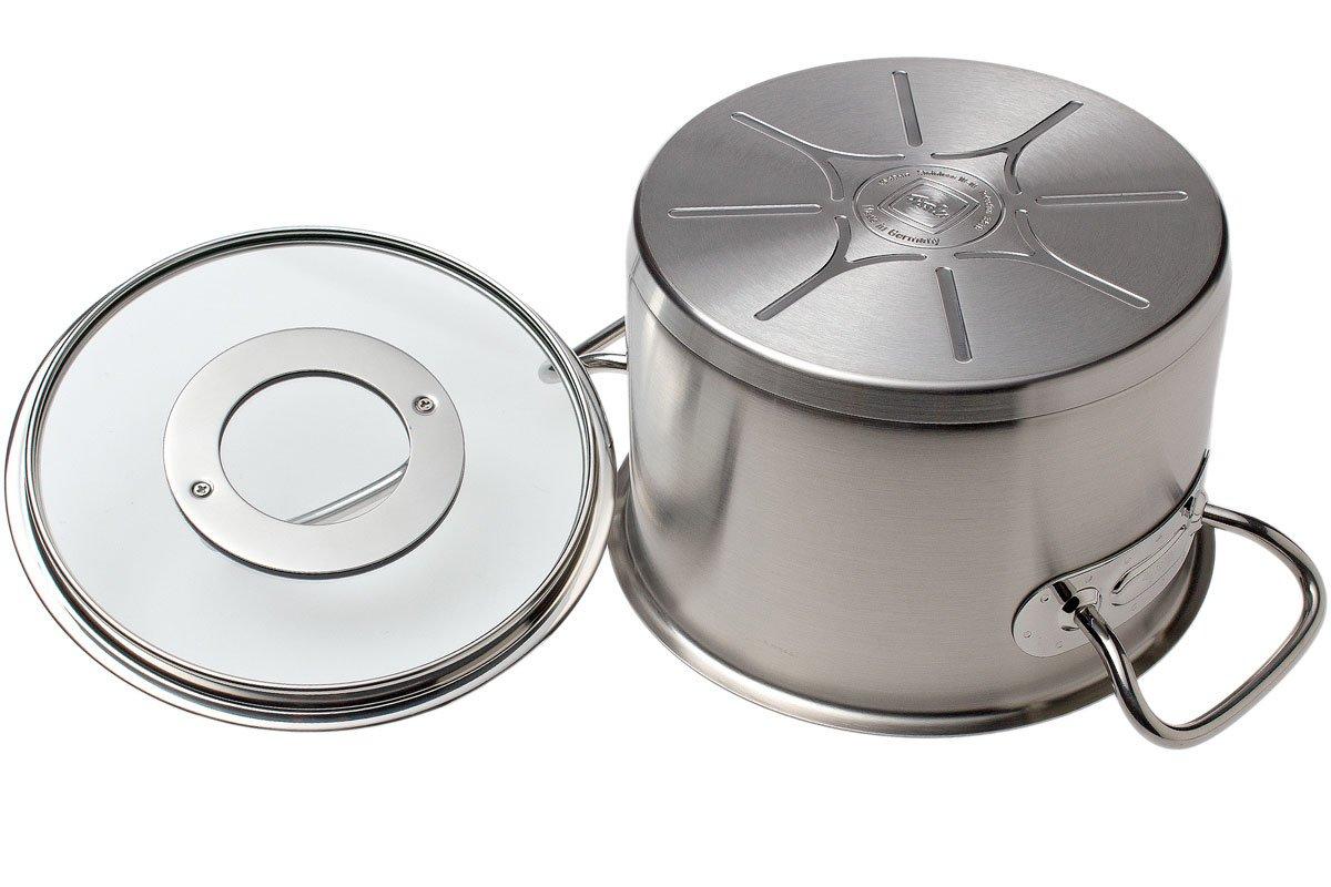 Fissler Original Profi Collection pan set 6 pieces, glass ...
