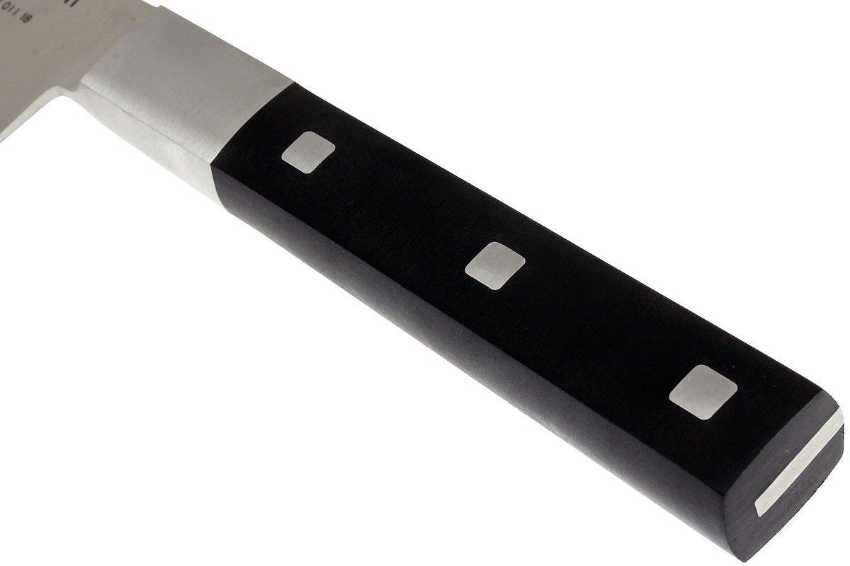 Fissler Couteau Santoku PROFI 130mm - Haute qualité, lame 13cm