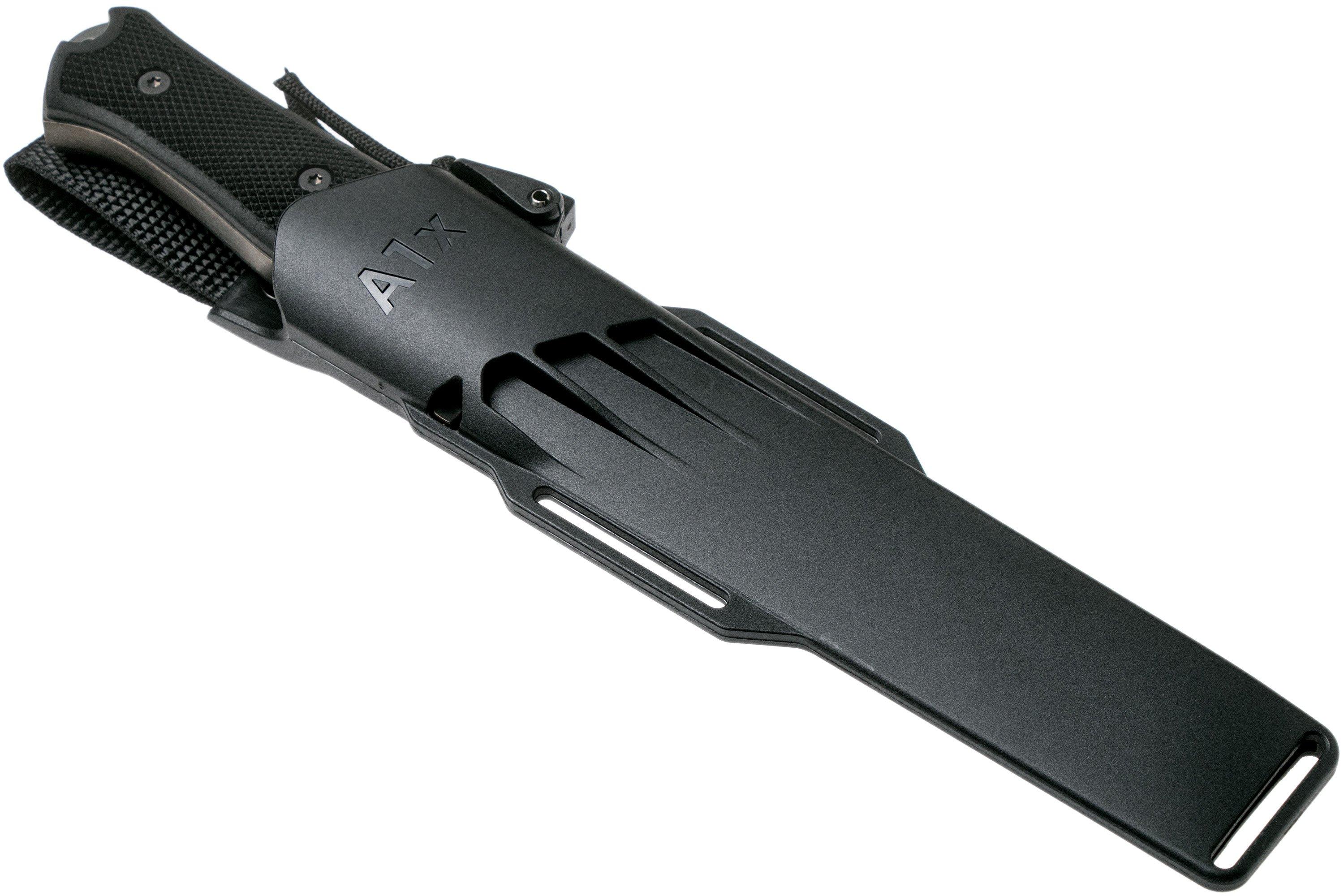 Fällkniven A1xb Expedition Knife, Black, outdoor knife Advantageously shopping at