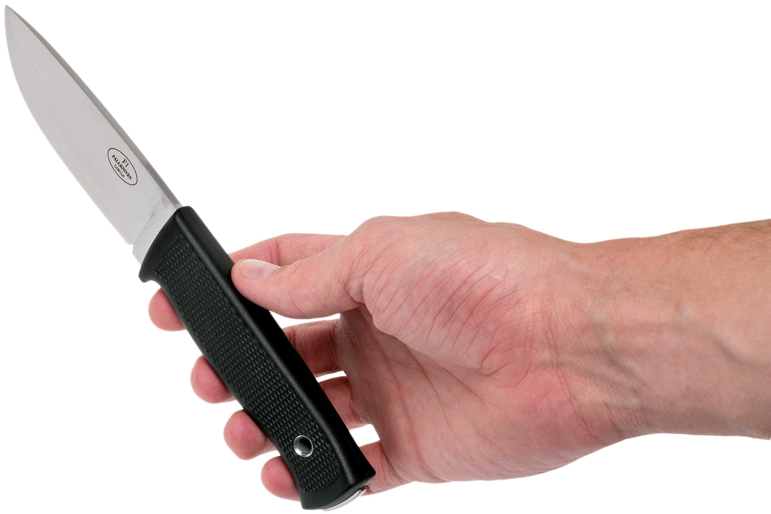 Fällkniven F1 CoS outdoor knife, leather sheath Advantageously