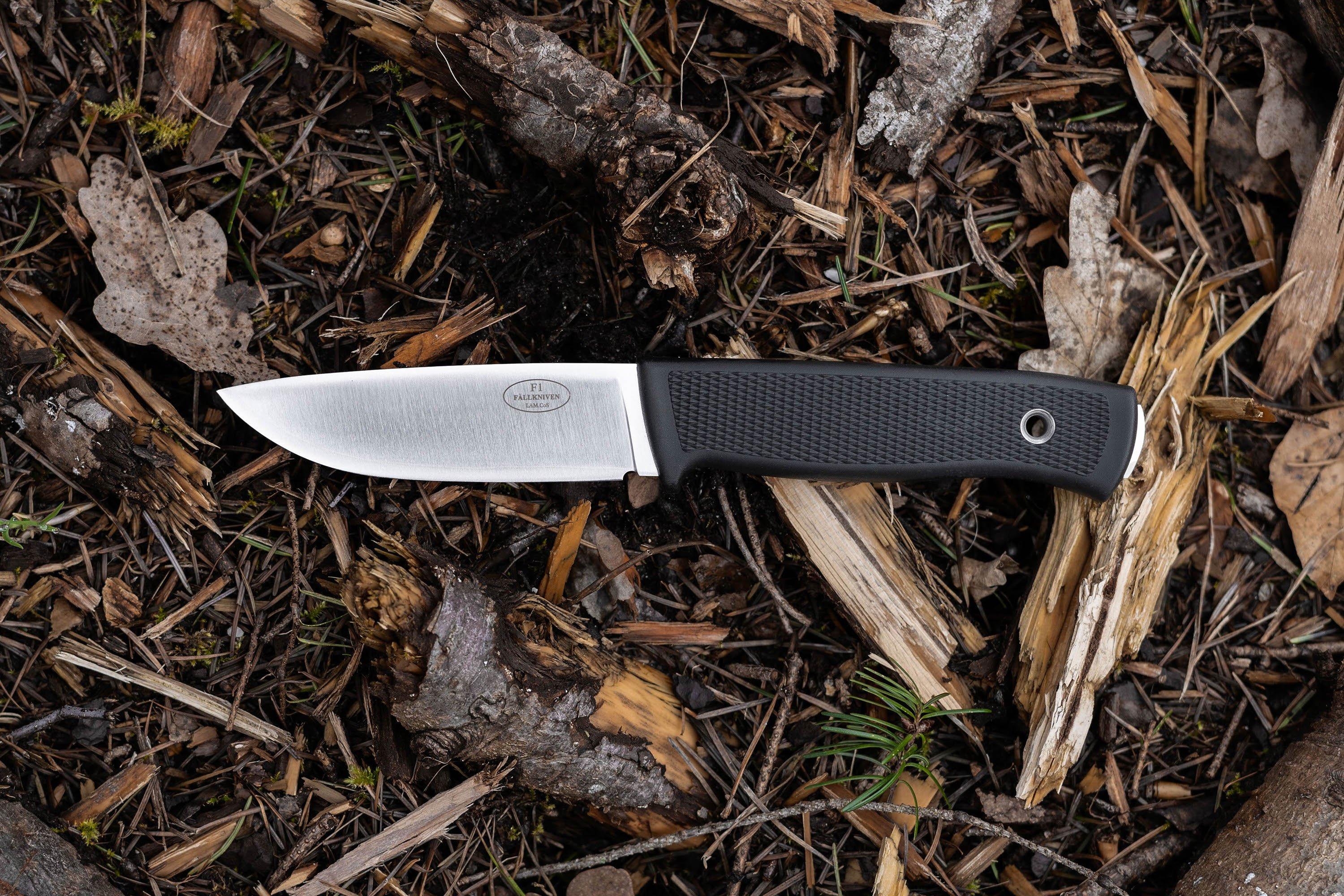 Fällkniven F1 CoS outdoor knife, leather sheath | Advantageously