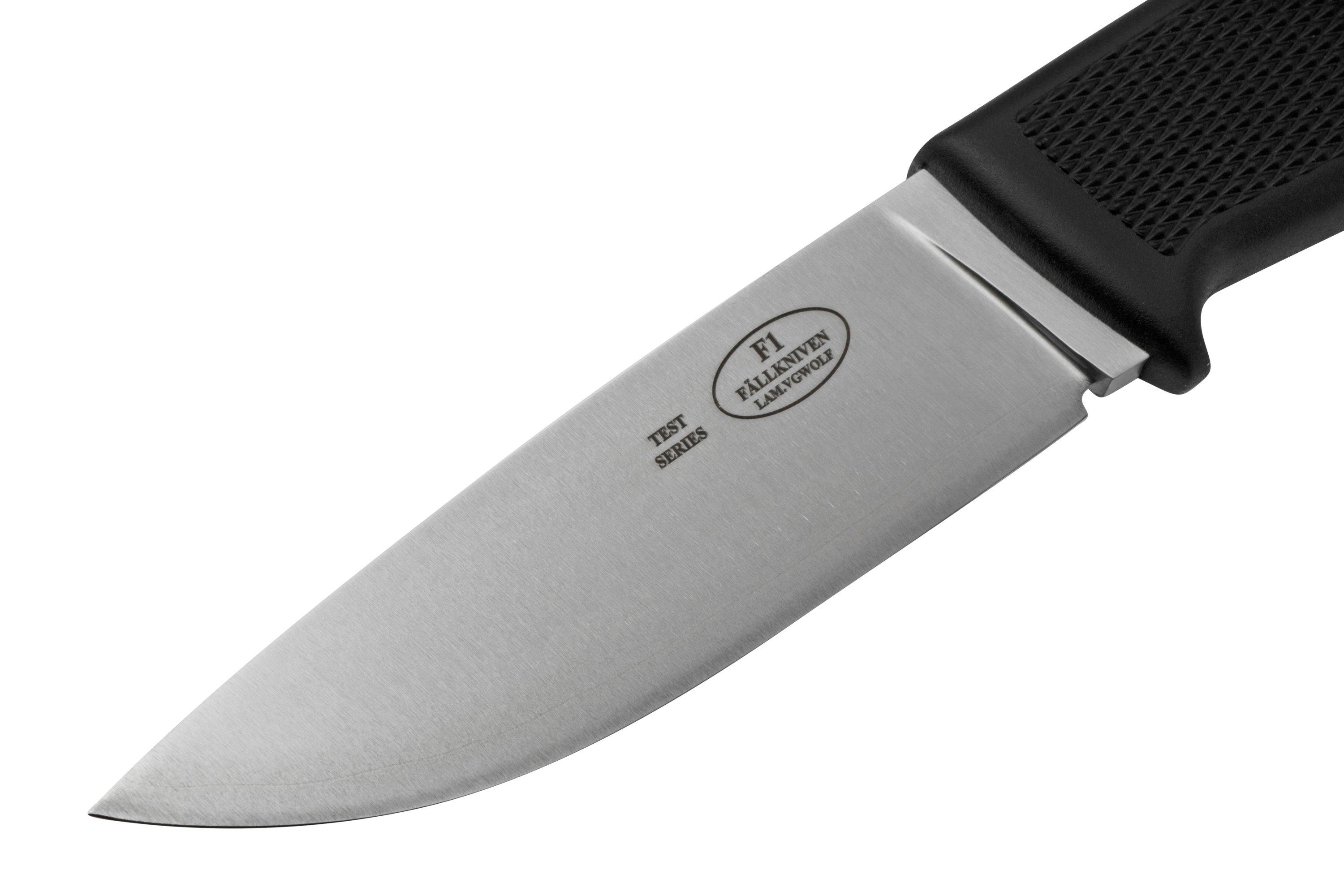 Fällkniven F1L VGWolf Pilot Survial Knife, outdoor knife, leather