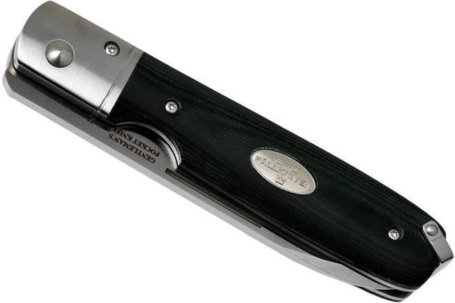 Fallkniven GP Gentleman's Pocket knife, black micarta