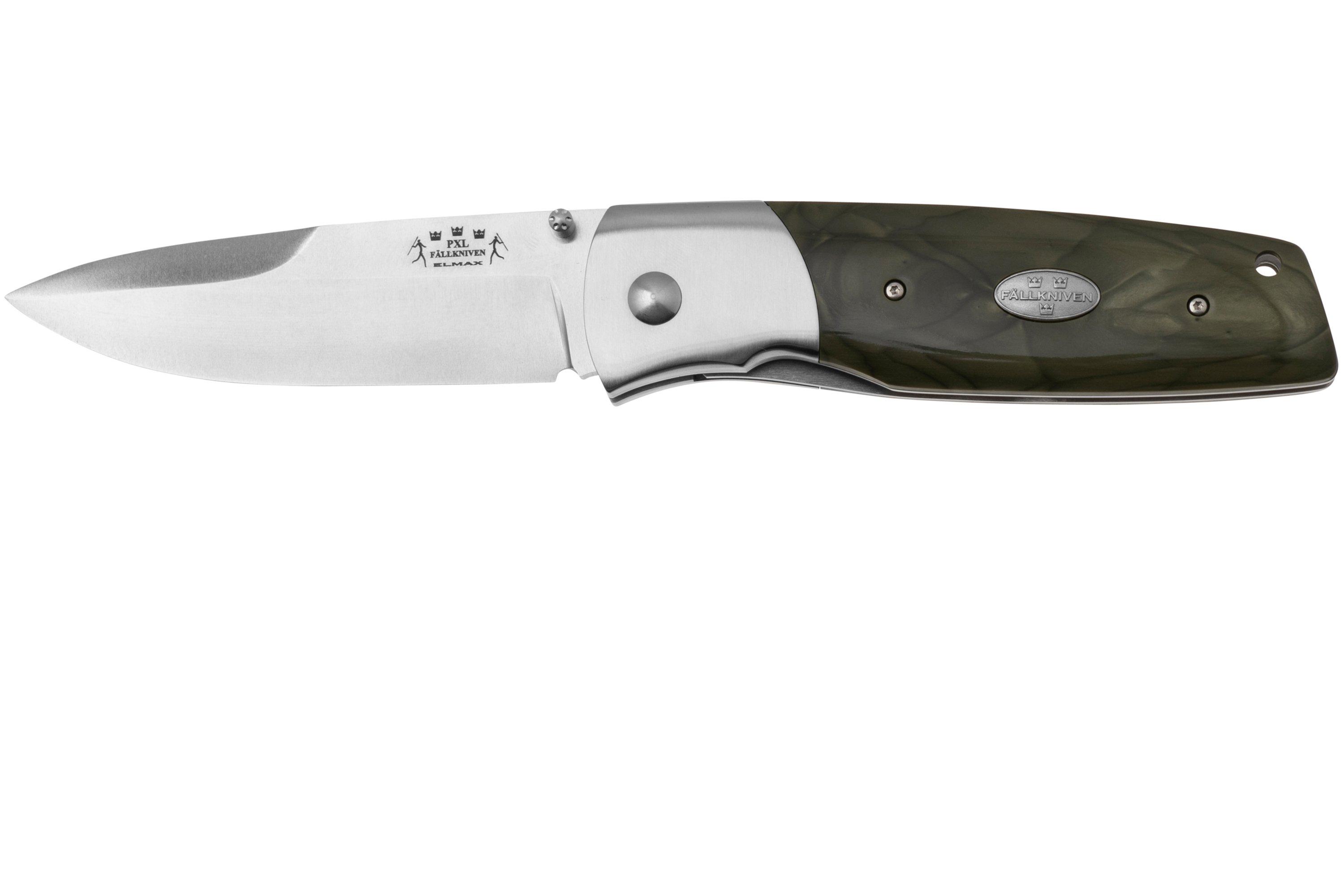 Fällkniven PXLtw Juma, Satin Elmax, TAC Woodland herenmes