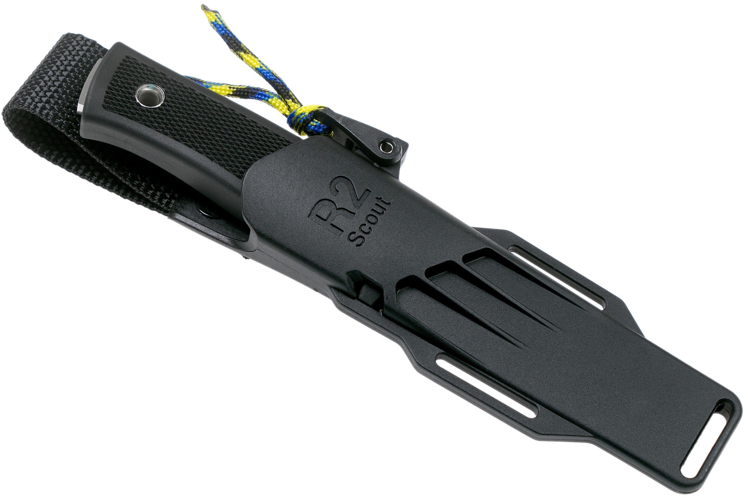Fällkniven R2 Scout Elmax, Zytel sheath, outdoor knife Advantageously shopping at