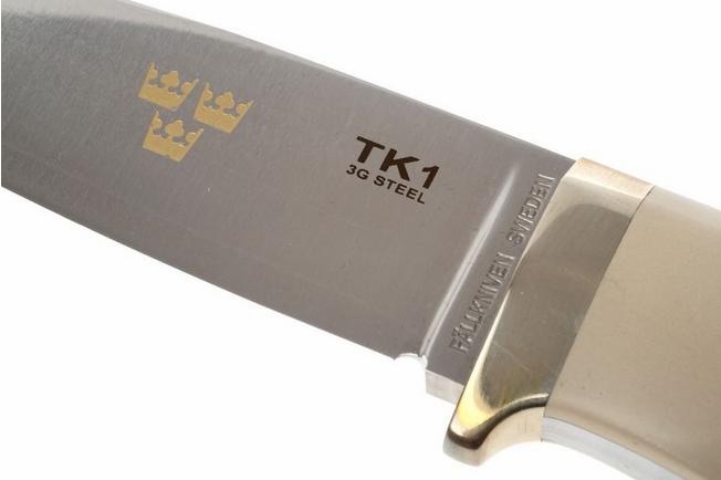 Image for Fallkniven TK1 Tre Kronor, Ivory Micarta, leather sheath
