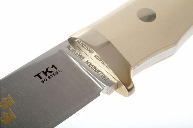 Image for Fallkniven TK1 Tre Kronor, Ivory Micarta, leather sheath