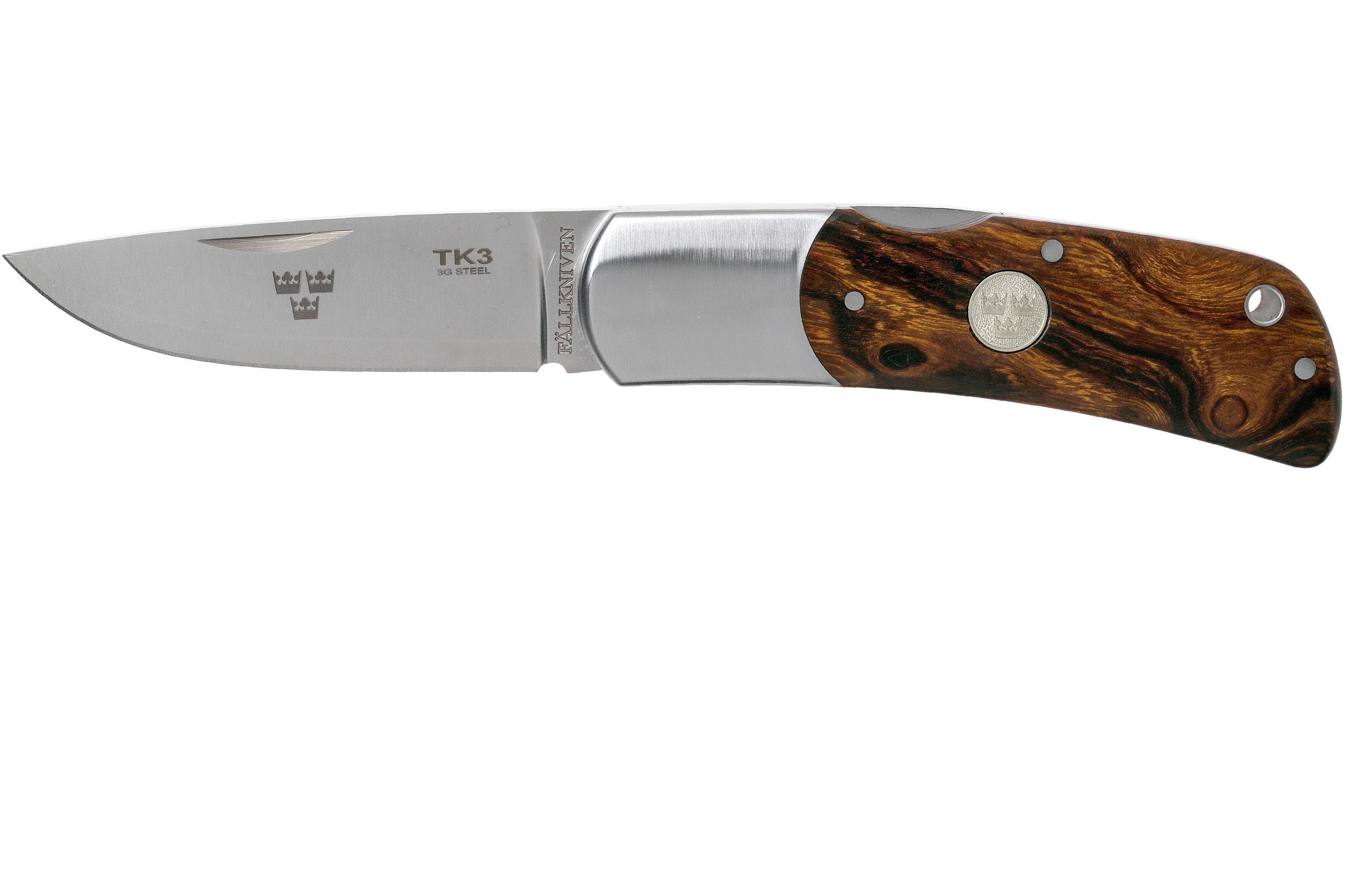 Fällkniven TK3 Tre Kronor Desert Ironwood TK3ic gentleman's knife