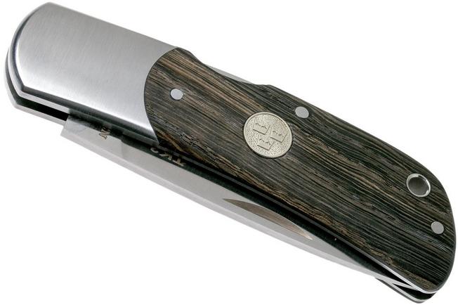 Image for Fällkniven TK3 Tre Kronor Bog Oak TK3oakc gentleman's knife