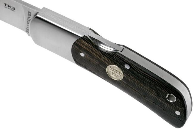 Image for Fällkniven TK3 Tre Kronor Bog Oak TK3oakc gentleman's knife