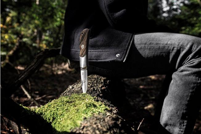Image for Fällkniven TK3 Tre Kronor Bog Oak TK3oakc gentleman's knife