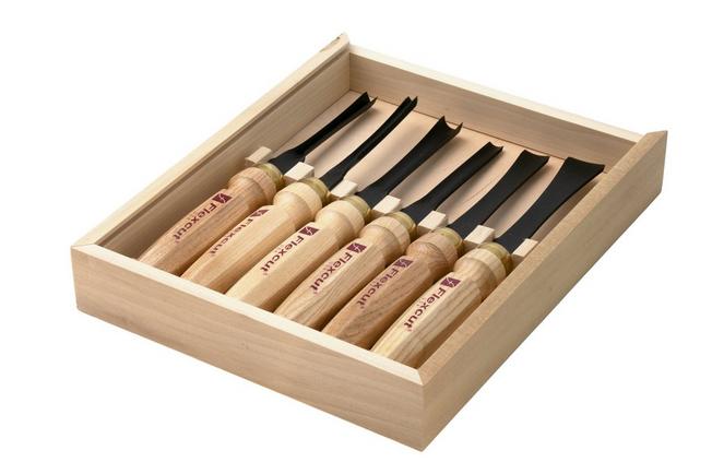Afbeelding voor Flexcut Mallet Tool Starter Set 6-Piece MC150, beeldhouwgutsenset, 6-delig