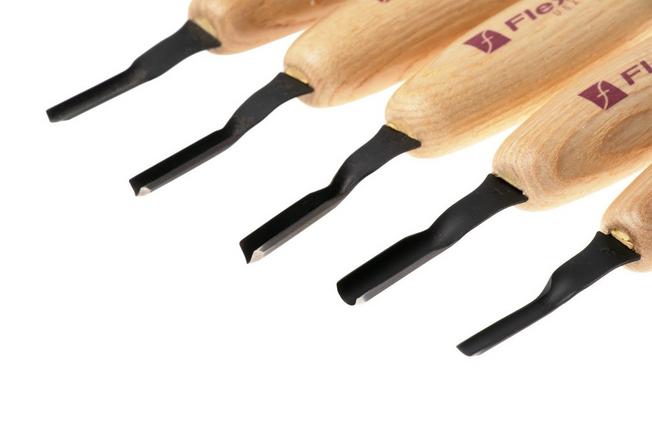 Afbeelding voor Flexcut Mixed Profile Micro Tool Set 4 mm MT940, microgutsenset, 5-delig