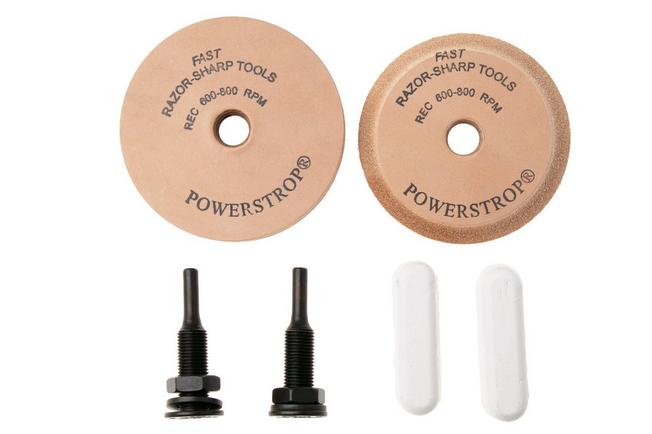 Afbeelding voor Flexcut Deluxe Powerstrop PWS20, lederen polijstschijf