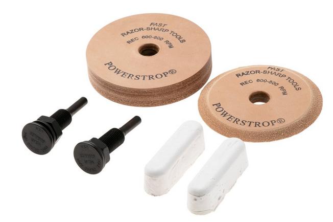 Afbeelding voor Flexcut Deluxe Powerstrop PWS20, lederen polijstschijf