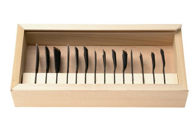 Afbeelding voor Flexcut Power Gouge Set 14-Piece RG100, gutsenset, 14-delig