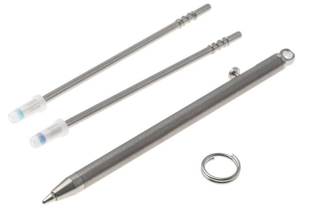 Afbeelding voor Flytanium Mini Bolt-Action Pen FLY-0822 Stonewashed Titanium, mini pen