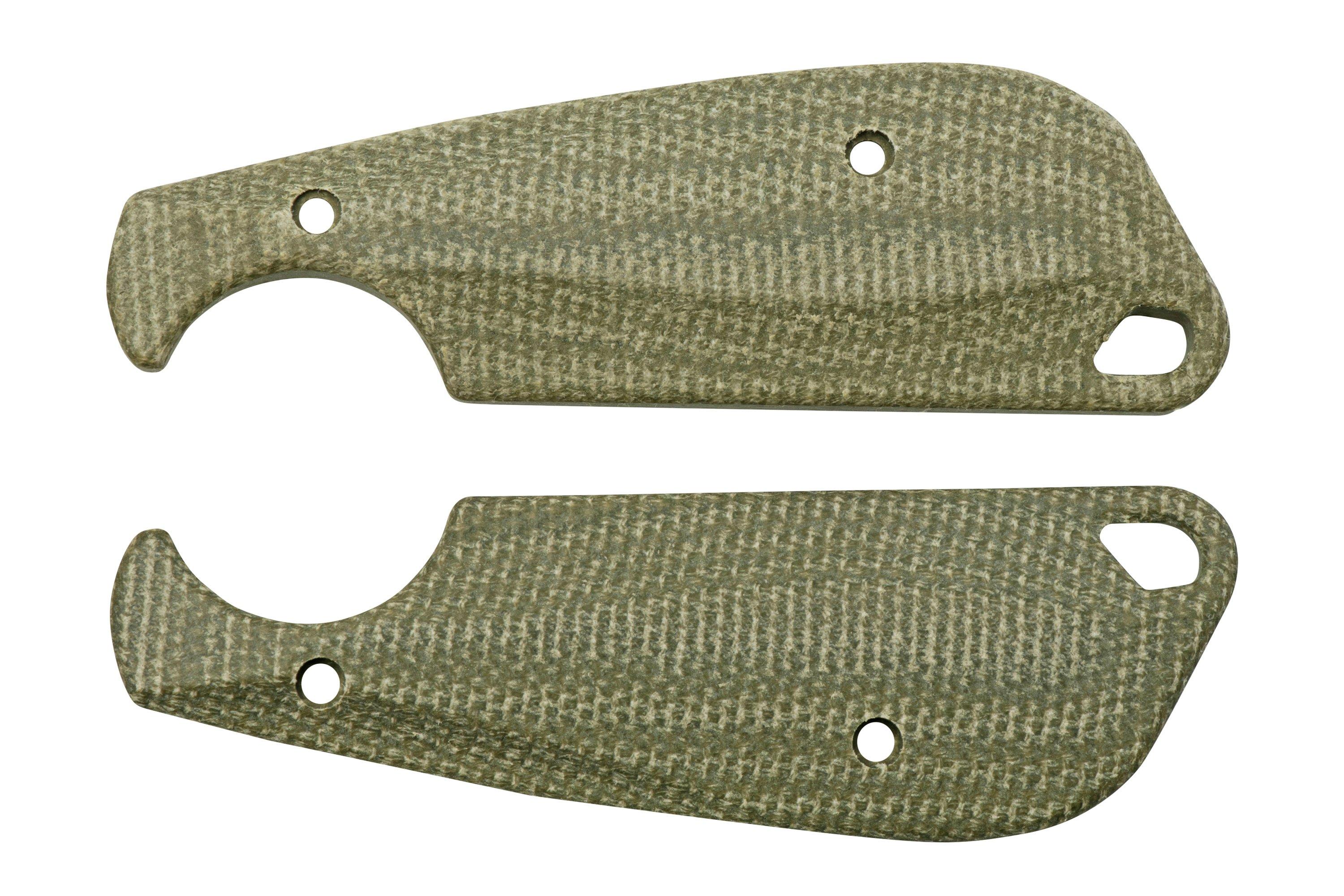 Flytanium CRKT Minimalist Flex FLY-1101 Green Micarta Scales | Compras ...