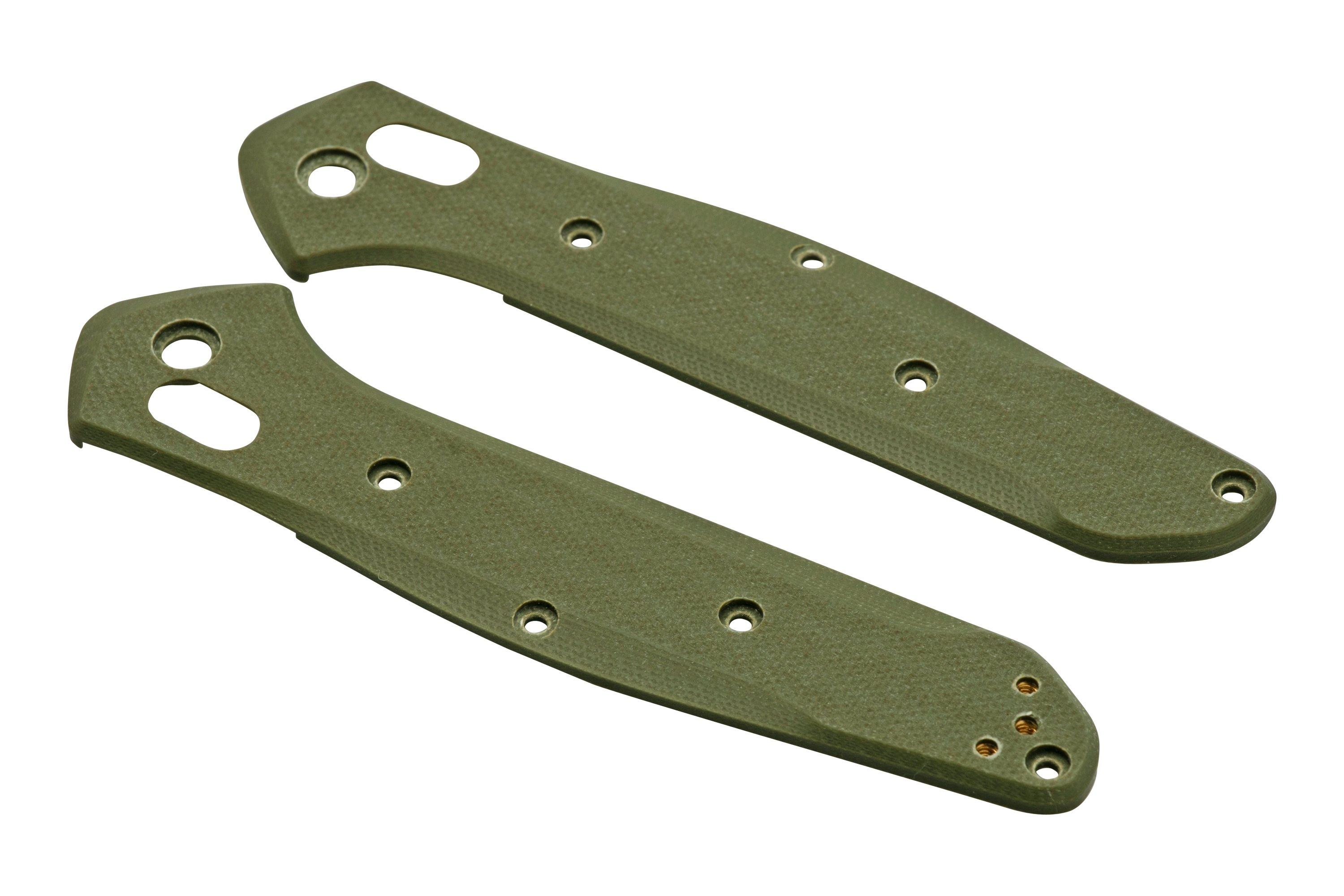 Flytanium Benchmade 940 Osborne Handle Kit FLY-1171OD, OD Green G-10 ...