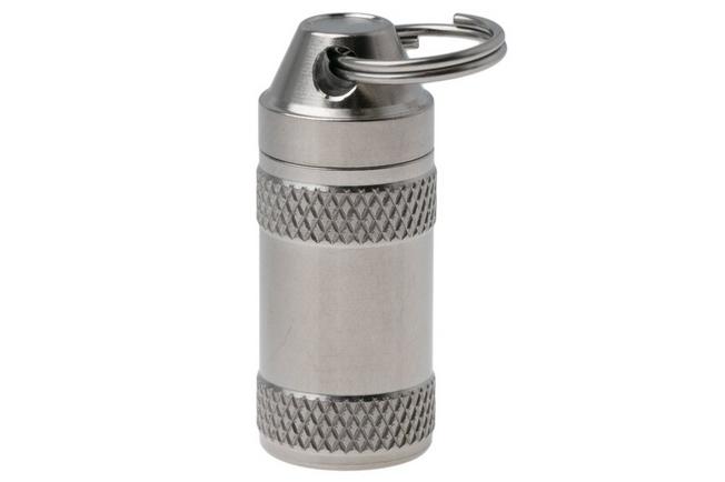 Afbeelding voor Flytanium Tactical Crayon Capsule FLY-1226, Satin Titanium, opbergcapsule